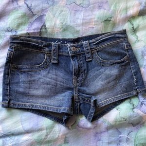 Victoria Secret’s Jean Booty Shorts, Low Rise, Size 3